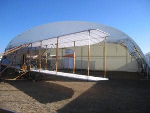 ground mounted ground mounted fabric structures