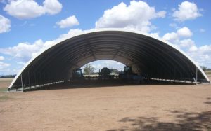 Ground Mounted Fabric Structures